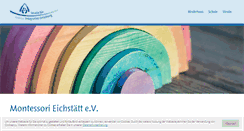 Desktop Screenshot of montessori-eichstaett.de